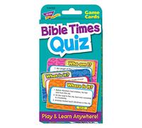 TREND ENTERPRISES, INC. Bible Times Quiz Challenge Cards
