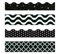 TREND enterprises, Inc. Black & White Terrific Trimmers, Variety Pack