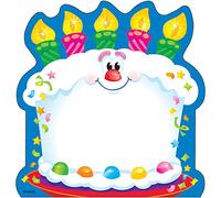 TREND enterprises, Inc. Bright Birthday Note Pad-Shaped, 50 Sheets