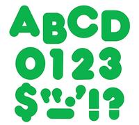 TREND enterprises, Inc. Green 4" Casual Uppercase Ready Letters