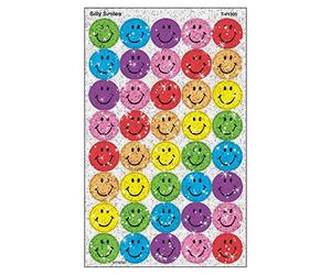 TREND enterprises, Inc. Silly Smiles superSpots Stickers-Sparkle, 160 ct