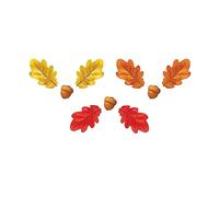 TREND ENTERPRISES INC. T-10654 Fall Oak Leaves & Acorns Classic Accents VAR. Pack, 108 ct