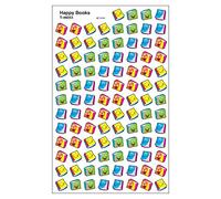 TREND ENTERPRISES, INC. T-46053 Happy Books superShapes Stickers, 800 ct, Cartoon