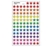 Trend Enterprises Inc T-46079 Star Smiles superShapes Stickers, 800 ct, Multi