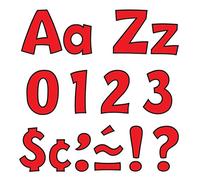 TREND enterprises, Inc. T-79742 Red 4" Playful Combo Ready Letters