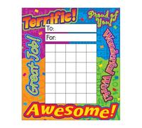 Trend Enterprises Incentive Pads Reward Words - 5 1/4 x 6 inches - Pack of 36