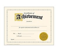Trend Enterprises T-2562 Classic Certificate of ACHIEVEMENT-30/PK 8-1/2 X 11