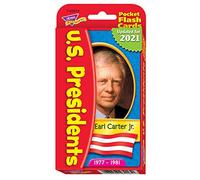 Trend Enterprises US Presidents Pocket Flash Cards, 56