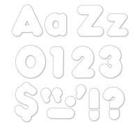 TREND ENTERPRISES White 4"""" Casual Combo Ready Letters (T-79905)