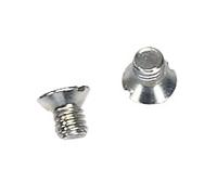 Trend Pack of 10 Silver 2BA x1/4 Guide Bush Screws for Precise Fixture and Routing Accessories, GB/01