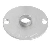 Trend GB158 Steel Guide Bush 158mm For Use With Dovetail Jig, White, 7.0 mm*77.0 mm*125.0 mm