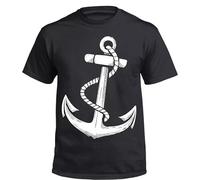 Trend Gear Anchor Sailor T Shirt Swag Cross Nautical Retro Funny Rude Joke Offensive TOP