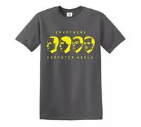 Trend Gear Computer World T-Shirt Kraftwerk Funny Gift Present Novelty Top Tee - Charcoal - 3XL