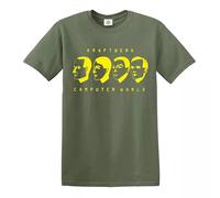 Trend Gear Computer World T-Shirt Kraftwerk Funny Gift Present Novelty Top Tee - Military Green - XL