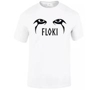 Trend Gear Floki T-Shirt Vikings Eyes Men's Funny TV Programme Top Tee