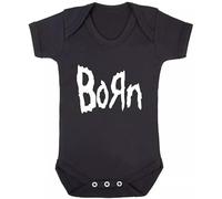 Trend Gear Funny Baby Grow Kids New Born Infant Toddlers Unisex Rock Metal Skull Gift Tee(BORN BABY GROW, 12-18 Months)