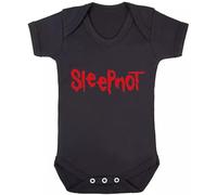 Trend Gear Funny Baby Grow Kids New Born Infant Toddlers Unisex Rock Metal Skull Gift Tee(SLEEPNOT BABY GROW, 6-12 Months)