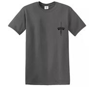 Trend Gear Kombat Royal Marines Commando T-Shirt Mens Army BRITISHSKY Blue 100 Cotton Tshirt - Charcoal - XL