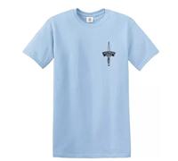 Trend Gear Kombat Royal Marines Commando T-Shirt Mens Army BRITISHSKY Blue 100 Cotton Tshirt - Sky Blue - XL