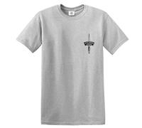 Trend Gear Kombat Royal Marines Commando T-Shirt Mens Army BRITISHSKY Blue 100 Cotton Tshirt - Sport Grey - S