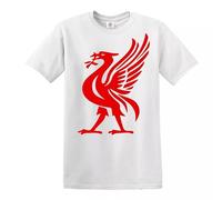 Trend Gear Liver Bird Sports Liverpudlian Men T-Shirt Logo Gift Present Top Tee (White, M)