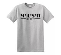 Trend Gear M*A*S*H 4077TH T Shirt MASH TV Series US Army Military T-Shirt(Sport Grey,L)