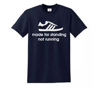 Trend Gear Made for Standing Not Running Mens Funny T-Shirt Sport Football Top Tee - Navy - 5XL