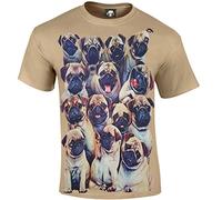 Trend Gear Pugs T-Shirt/Funny/Cute/Pugs Life/Christmas Xmas Gift/The Pug Father Dog/Pet/Top