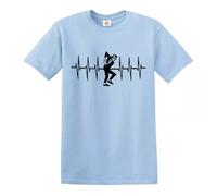 Trend Gear SKA Heartbeat T-Shirt Funny Madness 2 Tone Reggae Rudeboy Skinhead Gift Top Tee