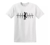 Trend Gear SKA Heartbeat T-Shirt Funny Madness 2 Tone Reggae Rudeboy Skinhead Gift Top Tee