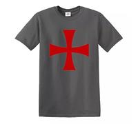 Trend Gear St Georges Day T-Shirt England Flag Union Jack Rugby English Top Tee - Charcoal - L