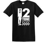 Trend Gear Studio 1 ONE T-Shirt Jamaican SKA Reggae Rocksteady Retro Records Men Top (Black, S)