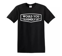 Trend Gear Would You Kindly T-Shirt Video Game Funny Gaming Gift Present Top Tee - Black - XL