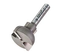 Trend Glazing Bar Scribe Router Cutter, 1/4 Inch Shank, 25mm Cut Diameter | Tungsten Carbide Tipped Cutter With 20mm Cut Length And 10mm Radius For Precise Glazing Bars, 6/50X1/4TC