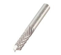 Trend GRP Bearing Guided Coarse Router Cutter, 1/4 Inch Shank, 6.3mm | Ideal For GRP And Composite Routing With Bearing Guidance, 20mm Cut Length, And Solid Tungsten Carbide, S49/1X1/4STC