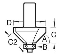 Trend Chamfer Bearing Guided Router Cutter