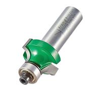 Trend CraftPro Guided Rounded Over Router Cutter, 1/2 Inch Shank, 6.3mm Radius, 12.7mm Cut Length, Includes Multiple Bearings, Tungsten Carbide Tipped, C076X1/2TC