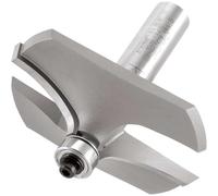 Trend Professional Guided Thumb Mould Router Cutter, 1/2 Inch Shank, 69.2mm Cut Diameter, 16mm Cut Length, Tungsten Carbide Tipped, 46/42X1/2TC