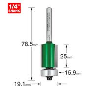 Trend Guided Trimmer 19.1Mm Diameter Pk 1 C117AX1/4TC