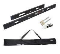 Trend H/jig/a 2 Part Hinge Jig With X2 12X70mm Cutters Door Hinge Template