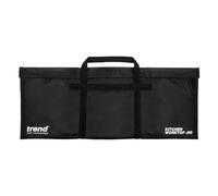 Trend Heavy-Duty Carry Case for 700-750 mm Kitchen Worktop Jigs, Padded | Padded Waterproof Storage With Reinforced Straps For Multiple Worktop Jig Models, CASE/KWJ700