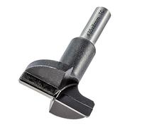 Trend Hinge Sinking Drill Bit, 35mm, for Recessing Circular Hinges | Cuts Clean 35mm Recesses For Circular Hinges In Pillar Drills For Accurate Fitting, T420/35X8MMTC