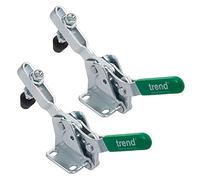 Trend Dual Toggle Clamps Set, Secure & Easy Workpiece Fixation, Pack of 2, CR/H150/SET