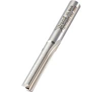 Trend Professional Straight Two Flute Router Cutter, 1/4 Inch Shank, 6.3mm Cut Diameter & 28mm Cut Length, High Speed Steel, 3/21X1/4HSS