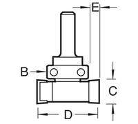 Trend Intumescent Cutter 15Mm X 24Mm Pk 1 C220X8MMTC