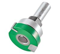 Trend Intumescent Recessing Router Cutter, 1/2 Inch Shank, 40mm Cut | Two Flute Tungsten Carbide Tipped Cutter With 40mm Cut Diameter And 10mm Cut Length, C208X1/2TC
