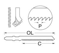 Trend JB/T119B Jigsaw Blade