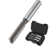 Trend Kfp/1 Tct Kitchen Worktop Router Bit Cutters 50mm X 12.7mm 3Pc Kit In Case