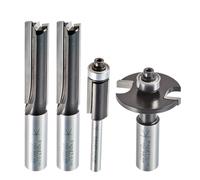 Trend 4 Piece Kitchen Fitters Router Cutter Set