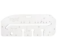 Trend Kitchen Worktop Jig for Precise Worktop Joints, Router Jig for Laminate, Solid Timber and Composite Worktops, 700mm, KWJ700